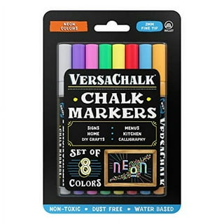 Versachalk Bold Liquid Chalk Markers 8/Pkg-Neon
