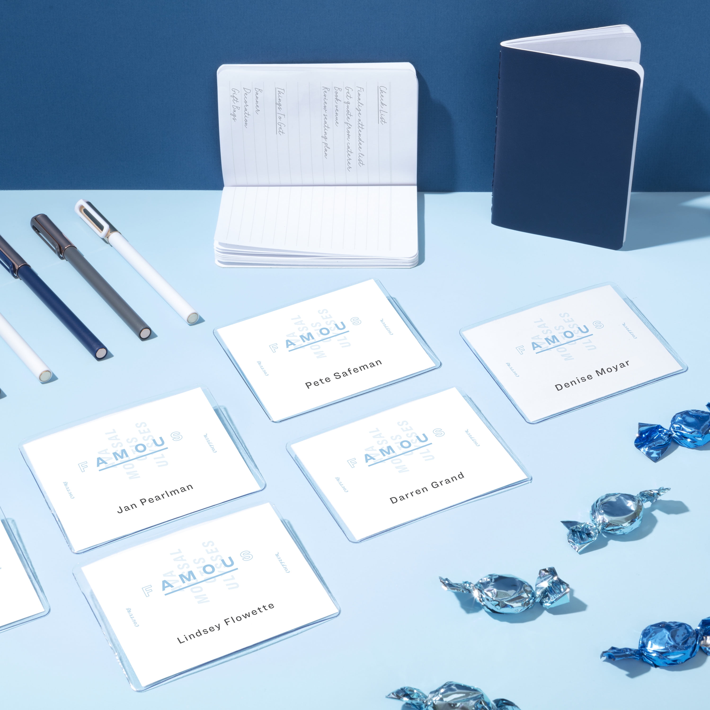 Avery Name Badges with Magnets, 3" x 4", 24 Badges (8780)