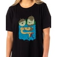 thumbnail image 2 of Adventure Time Women's Marceline's Rock Shirt Pajama Dorm Sleep Shirt Nightgown, 2 of 6