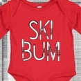 thumbnail image 4 of Inktastic Ski Bum Boys or Girls Long Sleeve Baby Bodysuit, 4 of 5