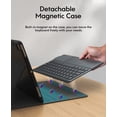 thumbnail image 4 of Funda con teclado CHESONA para iPad 9ª generación de 10,2 pulgadas con panel táctil, 4 of 7