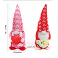 thumbnail image 4 of Meggemo Valentine's Day Red Heart Gnome Doll Romantic Home Tabletop Ornament Cute Decor for Living Room Bedroom Festival, 4 of 8