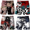thumbnail image 2 of Sta5 Demon Slayer Anime Shorts Cosplay Pantalones Unisex Tanjirou Kanroji Mitsuri Kyoujurou Disfraz Talla Grande Halloween, 2 of 4