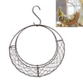 thumbnail image 2 of Moon Basket Specifications: Outer Diameter 28cm, Inner Diameter 22cm Succulent Iron Frame Purchase Order Instructions Require Hooks, 2 of 6