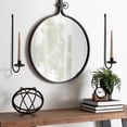 thumbnail image 4 of Dserhfy 2 Pcs Metal Candle Holder Wall Decor Candle Sconce Holder Modern Wall Mount Tapered Candles Holders for Fireplace Living Room Farmhouse, 4 of 8