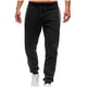 thumbnail image 1 of Puntoco Pantalones casuales largos para hombre, pantalones casuales con estampado de moda para hombre, cintura elástica con bolsillos, pantalones deportivos, 1 of 5