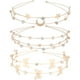 thumbnail image 1 of diademas multicapa de cristal para el pelo, adornos para el pelo para mujer., 1 of 8