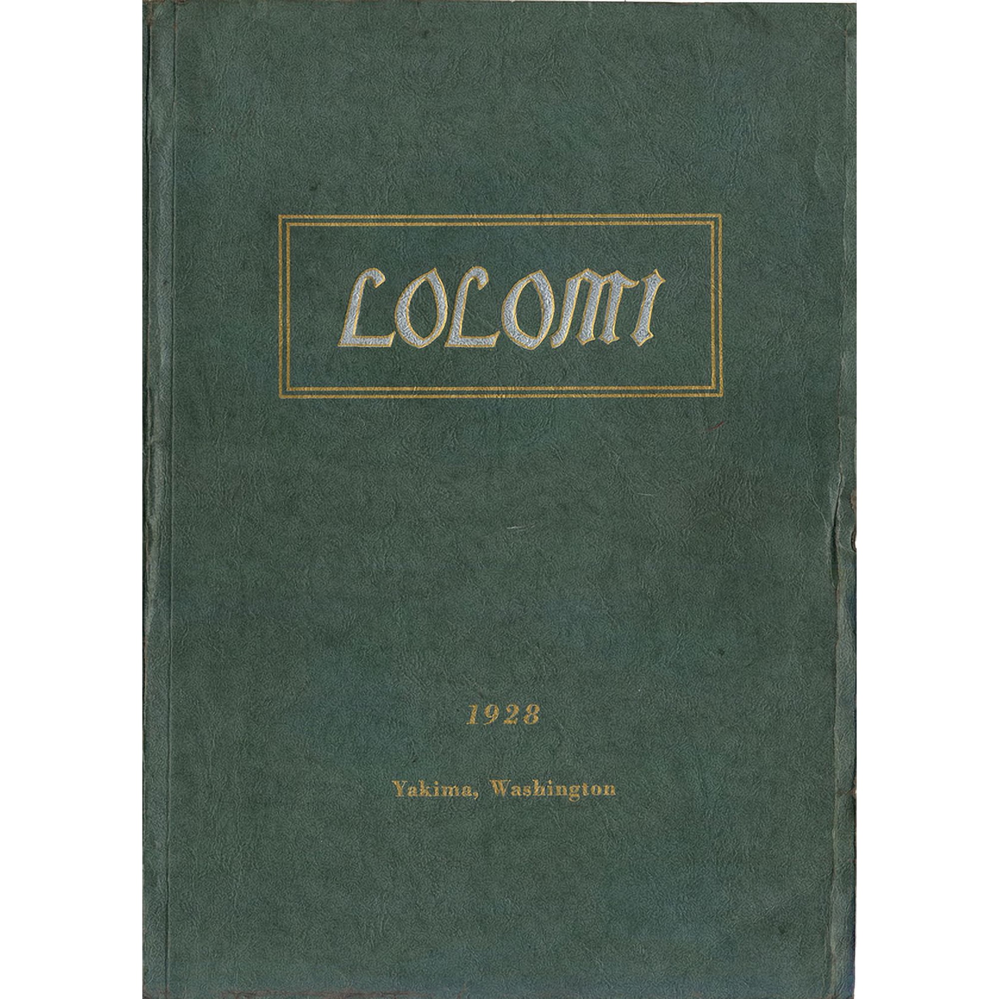 (Custom Reprint) Yearbook: 1928 Yakima High School - Wigwam Yearbook (Yakima WA)