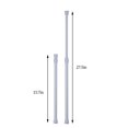 thumbnail image 3 of Tension Rods - 5 Pack Cupboard Bars Tensions Rod Curtain Rod Closet Rod 15.7" to 27.5"Extendable Width Adjustable Spring Tension Rods Fit in The Spaces to Stay Up, 3 of 6