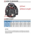 thumbnail image 2 of Niumike Outdoor Casual Vintage Long Sleeve Plaid Flannel Button Down Shirt Jacket for Men, 2 of 7