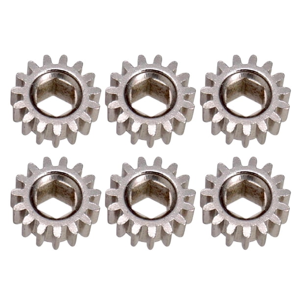 6 cabezales de máquina de montaje de engranajes de agujero hexagonal 1:18/ 1-15 shamjiam tuning machine heads gear