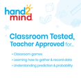 thumbnail image 2 of hand2mind Rainbow Color Spinners, Dry Erase Spinner Wheel, Plastic Spinners for Classroom, Math Manipulatives (Set of 5), 2 of 4