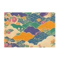 thumbnail image 7 of Yayeee Bath Rug for Bathroom Floor Non Slip Rectangle Fluffy Soft Absorbent Mat, 16"x24", Beige Floral Wave, 7 of 7