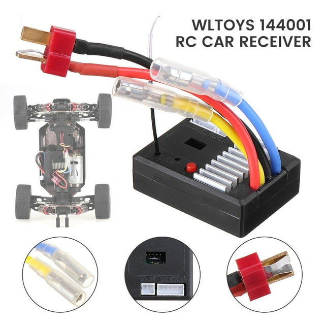 Récepteur de Voiture RC Recevant le Circuit Imprimé pour 144001 Télécommande Modèles de Véhicules Pièces de Rechange