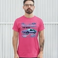 thumbnail image 3 of Tee Hunt Ford Mustang GT The Boss T-Shirt Muscle Car Licensed Ford Men's Novelty Shirt, Hot Pink, X-Large, 3 of 5