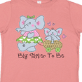 thumbnail image 4 of Inktastic Elephant Future Big Sister Girls Toddler T-Shirt, 4 of 5