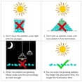 thumbnail image 4 of 100pcs Solar Glow Rocks Outdoor Decor Luminous Cobblestones Glow in the Dark Garden Stones for Garden Pond Path Lawn, 4 of 6