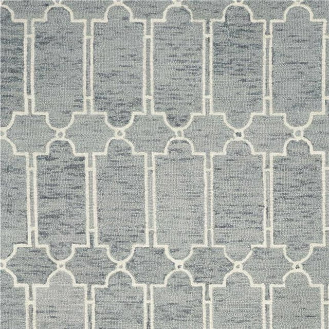 HomeRoots 352550 Tapis en Laine Bleu 5 x 7 Pi