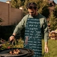 thumbnail image 4 of Math Equations Geometry Tools Green Pattern Apron-Garden Aprons for Women with Pockets-Cotton Linen Waterproof Kitchen Cooking Gardening Aprons Adjustable for Kitchen,Cooking,BBQ and Salon 33x27 Inch, 4 of 7