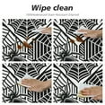 thumbnail image 4 of PIKWEEK Round Tablecloth with Elastic Edge - Spider Web Silhouette Fear Graphic Flat - Table Cover for Patio, Kitchen and Dining Room, 4 of 7