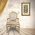 thumbnail image 3 of Meagher, Megan 9x14 Gold Ornate Wood Framed with Double Matting Museum Art Print Titled - Primary Rooftops II, 3 of 4