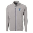 thumbnail image 2 of Men's Cutter & Buck Gray Columbia University Big & Tall Adapt Eco Knit Hybrid Recycled Full-Zip Jacket, 2 of 3
