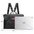 thumbnail image 5 of Wrangler Backpack Purse for Women Vegan Leather Fashion Anti Theft Convertible Backpack with Adjustable Strap, Large-Black, 5 of 9