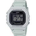 thumbnail image 1 of Casio W-218H-8BVCF Unisex Digital Dial White Resin Strap Watch, 1 of 1