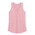 thumbnail image 7 of ZHYou No Boundrie Women's Scoop Neck Tank Tops Lightweught Sleeveless Workout Loose Fit Pullover Casual Yoga Tops for Women Pink Size XL, 7 of 7