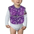thumbnail image 6 of Kdxio Purple Snowflakes Bibs For Babies, Baby Bibs for Eating, Toddler Bibs, Waterproof Bibs, Feeding Bibs, for Toddlers, Boys, Girls, 6 of 8