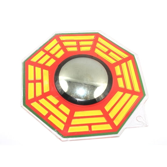 Hijet Fengshui Plastic Bagua Mirror,Evileye protection,Good Luck,Positive Energy,Vastu Balancing,