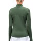 thumbnail image 5 of Ailaofu Women's Long Sleeve Shirts with Thumb Holes Athletic Workout Hiking Running Shirt 1/4 Zip Pullove, 5 of 6