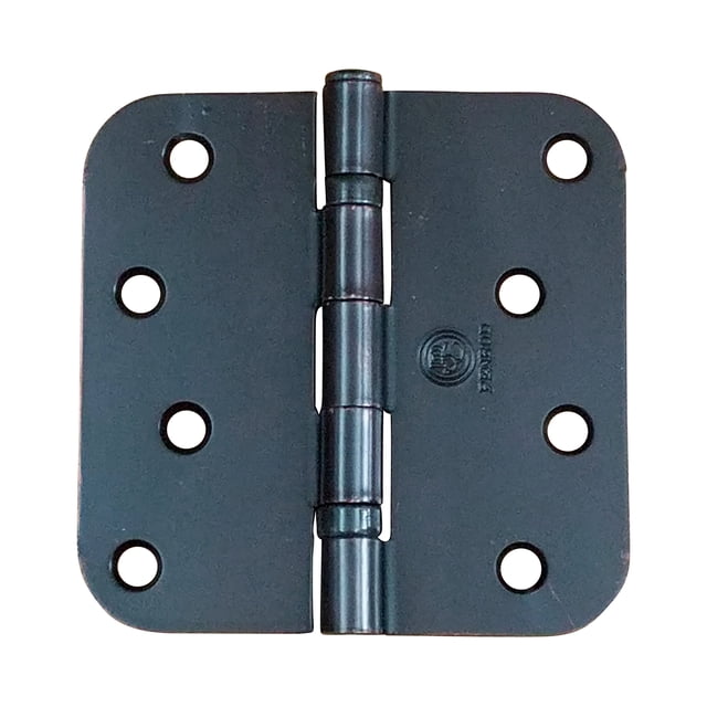 Bisagras para puerta con rodamiento de bolas Penrod de 10 cm con 1,6 cm de radio, paquete de 3