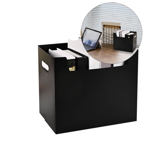 Yoloke Desktop Storage Box - Eco-Friendly Plastic, Stackable, Foldable, Humidity & Insect Proof, Organized Storage for Office & Home