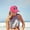 Hot Pink, variant on Bling Rhinestone Crown Baseball Cap Adjustable Sparkly Sun Hat for Women Daily Use and Summer Parties Hot Pink