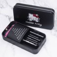 thumbnail image 1 of Juego de 7 brochas de maquillaje de Hello Kitty para sombras de ojos y base, brochas de maquillaje para mujer, juego de herramientas de belleza de fibra artificial, regalo de vacaciones, 1 of 6