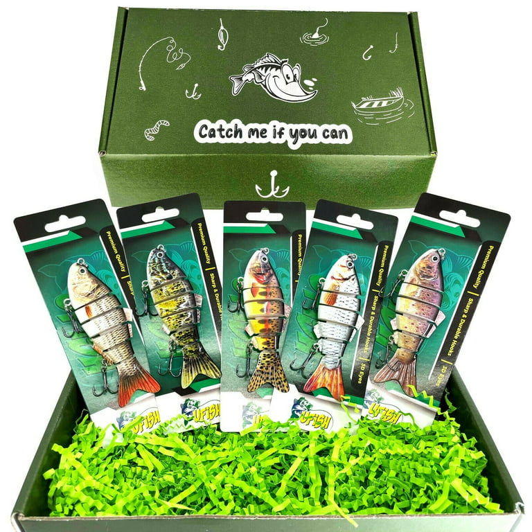 Fishing Gifts for Men, Fisherman Present, Best Bass Fishing Lures