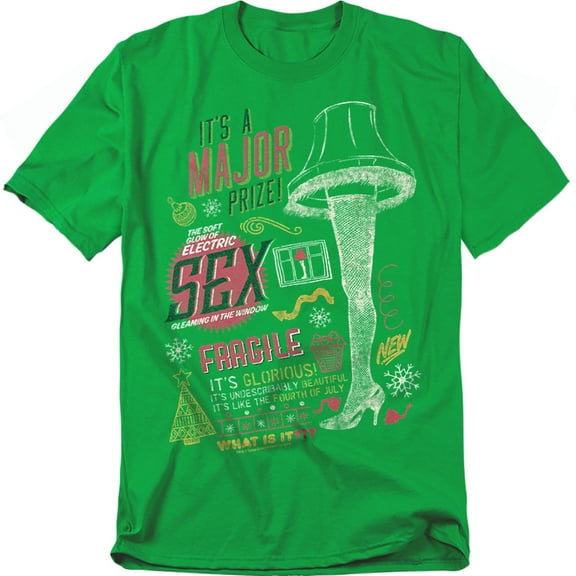 A Christmas Story T-Shirt Its A Major Prize Unisex Graphic Tee For Men & Women