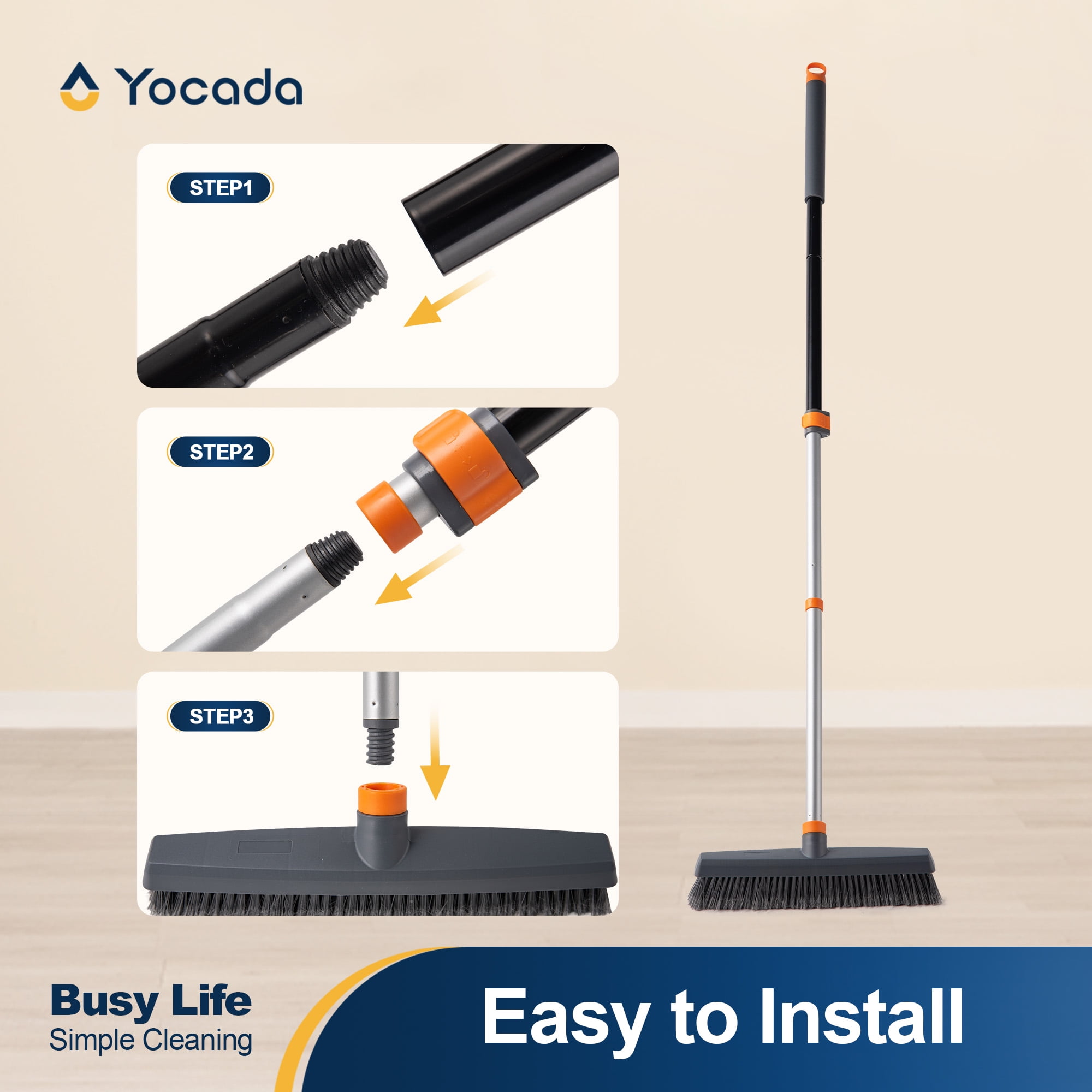 Yocada Push Broom Brush - Thumbnail 3