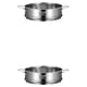 thumbnail image 1 of Vaporera Bearachild acero inoxidable redonda 18 cm 2Conjunto, 1 of 6