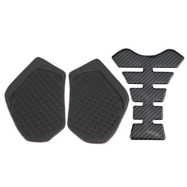 Almohadilla de agarre lateral para depósito de gasolina de motocicleta con calcomanía de espina de pescado para Honda CBR600RR 03-06