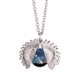 thumbnail image 1 of La luz azul de estrellas oscuras nubes Collar de girasol collar collar collar colgante, 1 of 3