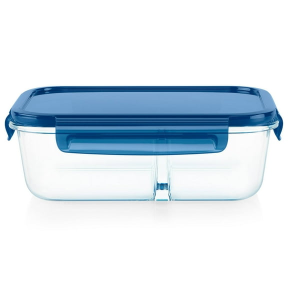 Pyrex MealBox Storage 5.5 Cup Rectangle Storage Container with Plastic Cover