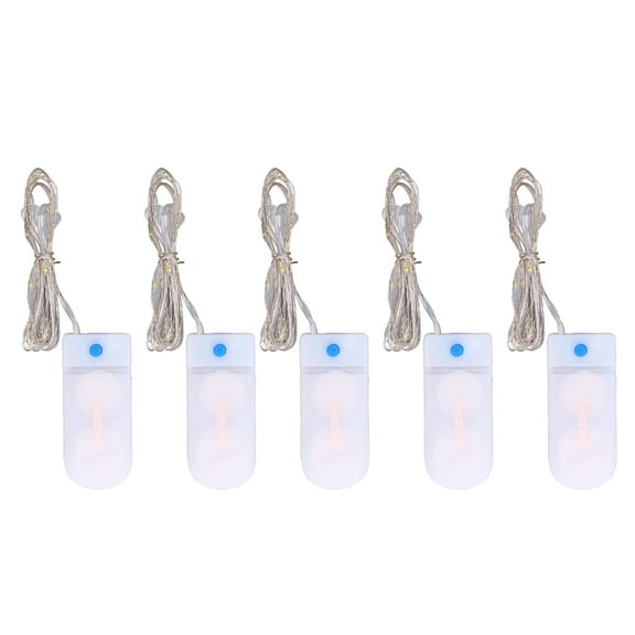 Dollhouse Lighting Kits, 5pcs Mini LED Lights Romantic Elegant Light Weight DIY Making Convenient Decorative Accessories for 1/12 Dollhouse, The perfect item for a string light bedroom