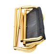 thumbnail image 3 of Silla de camping Silla de jardín ligera Silla plegable para trabajo Capacidad de 80 kg, compacta, silla portátil para exteriores dorado Soledad Asiento plegable al aire libre, 3 of 4