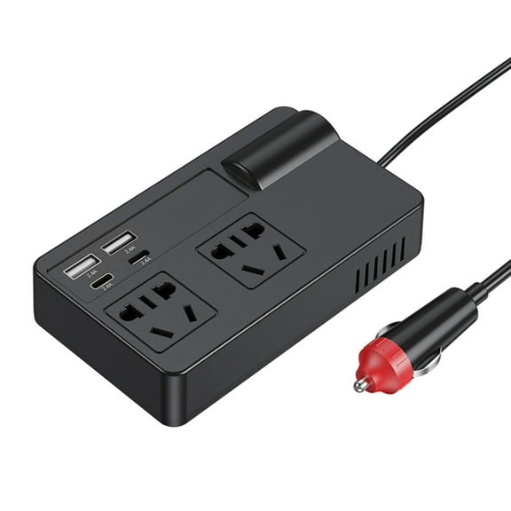 Power Inverter DC12V-24V to 220V Car Plug Adapter Outlet Vehicle Essential