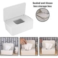 thumbnail image 3 of Wet Wipes Storage Box, Wet Wipes Box, Wipes Dispenser Holder Case Boxes, Toilet Tissue Paper Napkin, 3 of 5