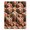 Orange, Pattern 11, variant on ODIKA 4'x6' Machine Washable Non-Slip Area Rug, Geometric Blush Pink High Traffic Rug, Pink, 970014