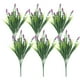 thumbnail image 1 of 6 Flores Artificiales de Menta con Hojas Puntiagudas y Plantas Verdes Realistas., 1 of 2