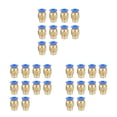 thumbnail image 4 of Conector de manguera neumática de interfaz roscada 10 piezas Speravity, 4 of 6